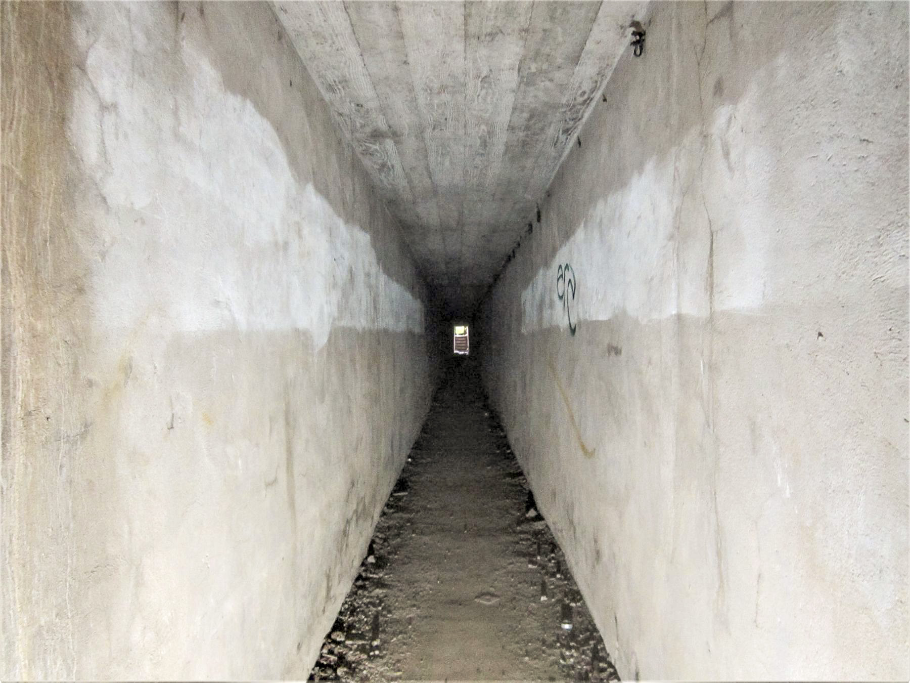 Ligne Maginot - BASSIN DE L'INDUSTRIE - (Casemate d'infanterie - Double) - Galerie d'accès - Les Gardiens du Rhin