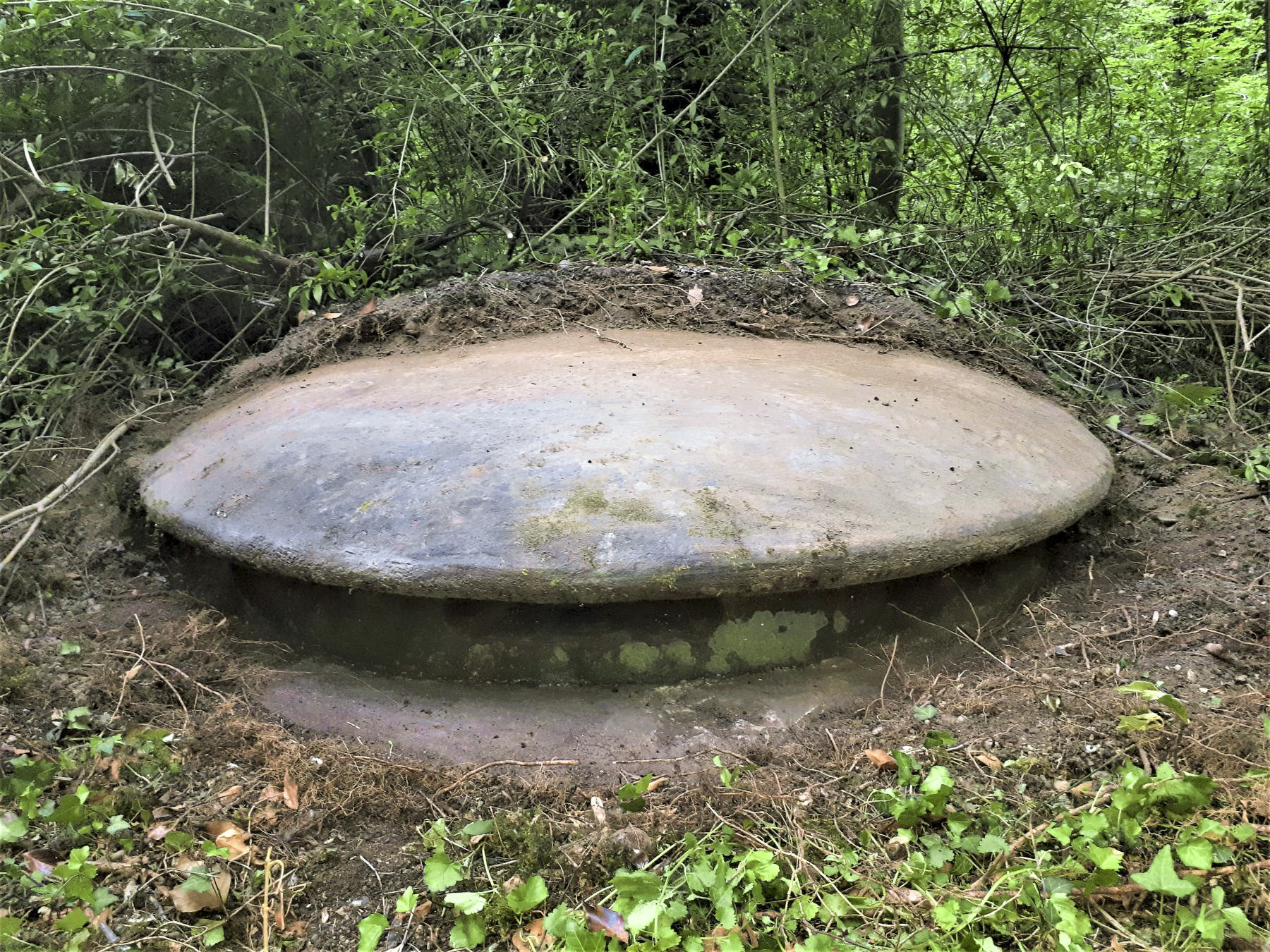 Ligne Maginot - BATTERIE DES PAYSANS - (Cuve pour canon) - Cloche d'observation d'artillerie mle 1896 léger - Gregory Fuchs