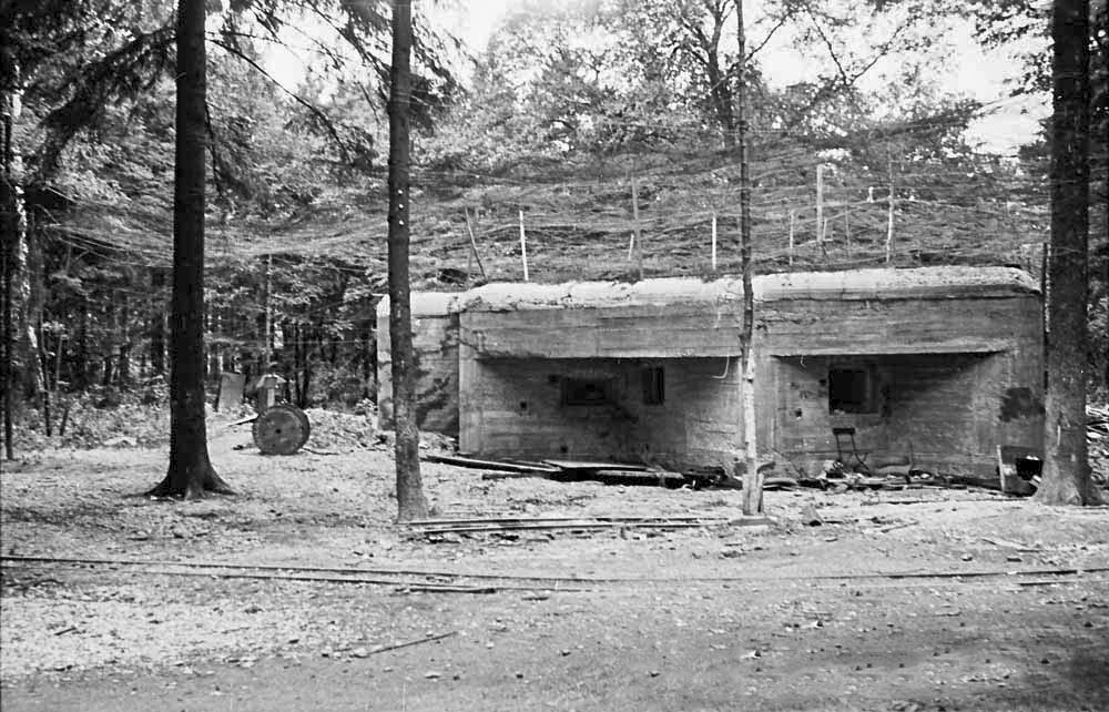 Ligne Maginot - BLAUELSAND - (Casemate d'infanterie - Simple) - Vue d'ensemble juin 1940 - Inconnu