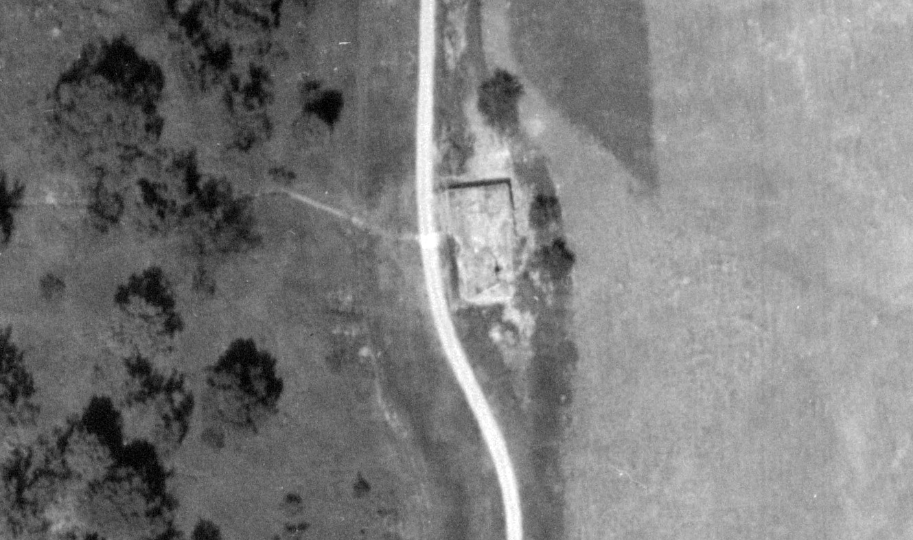Ligne Maginot - HACKMESSERGRUND - (Casemate d'infanterie) - La casemate Hackmessergrund en 1950 - IGN - Géoportail 1950