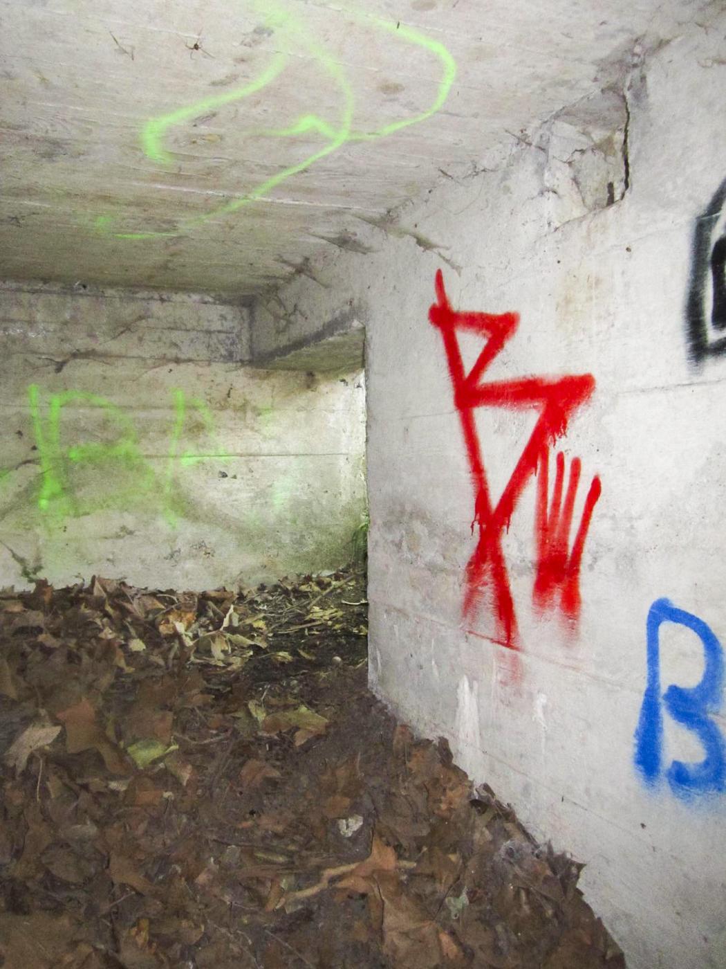 Ligne Maginot - HAUTE DIGUE 2 - (Blockhaus pour arme infanterie) - L'entrée en chicane - G.Fuchs