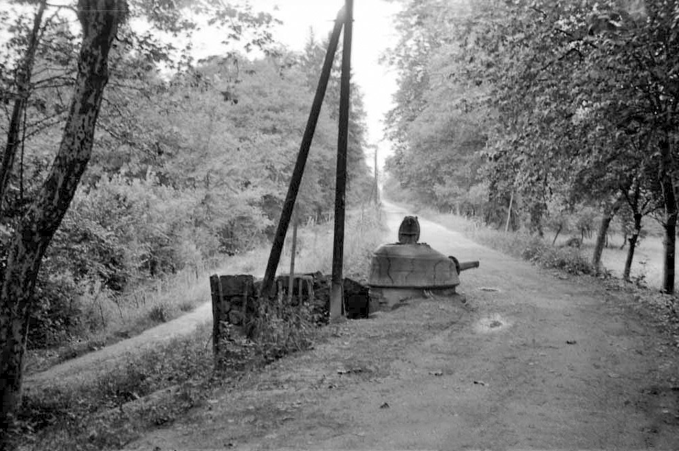 Ligne Maginot - HAUTE DIGUE 5BIS - (Cuve pour arme d'infanterie) - Vue depuis le sud - Inconnu