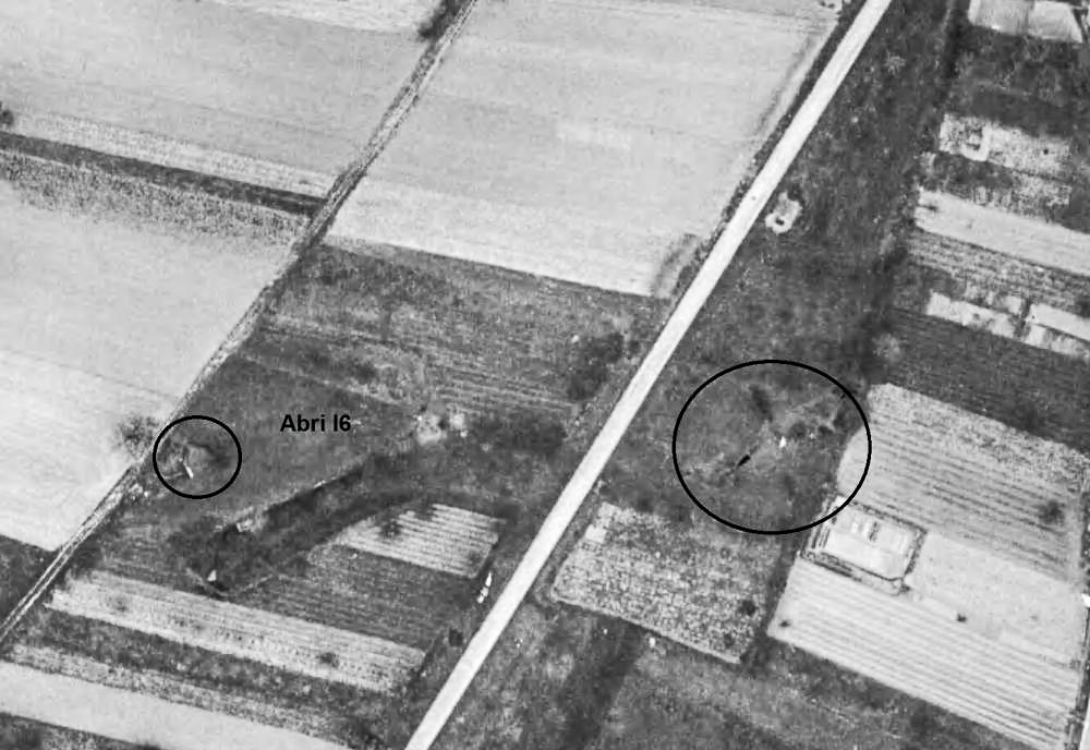 Ligne Maginot - I6 - (Abri) -  - IGN - Géoportail 1964