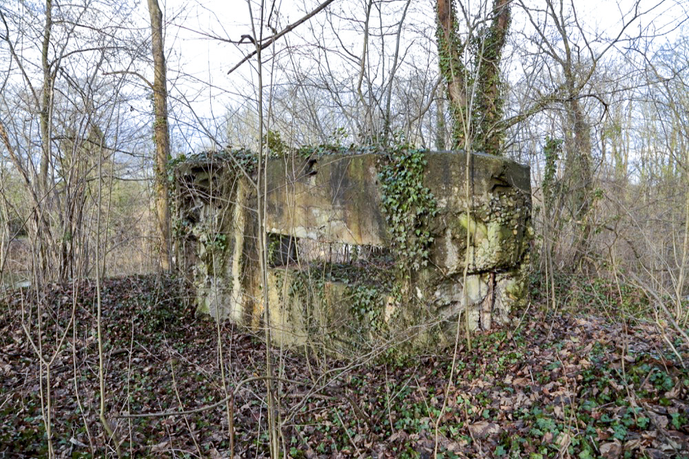 Ligne Maginot - NEUF-EMPERT 1 - Face arrière du bouclier - Les Gardiens du Rhin