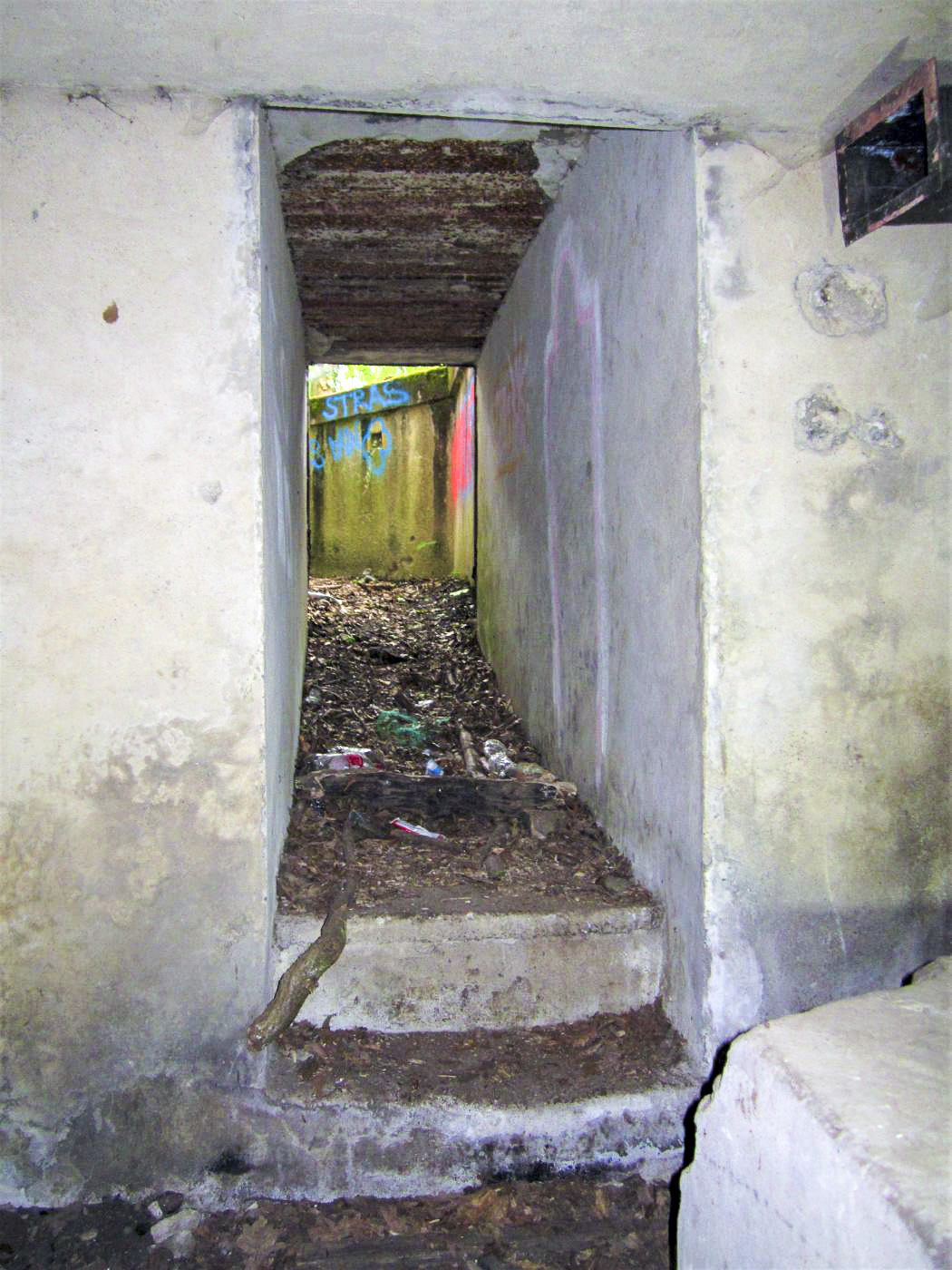 Ligne Maginot - OBERJAEGERHOFF - (Abri) - L'entrée de la chambre de tir pour mitrailleuses - Gregory Fuchs