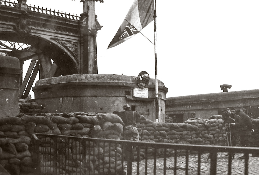 Ligne Maginot - Blockhaus du Pont du Rhin Centre - Blockhaus central pour canon de 47 - Inconnu