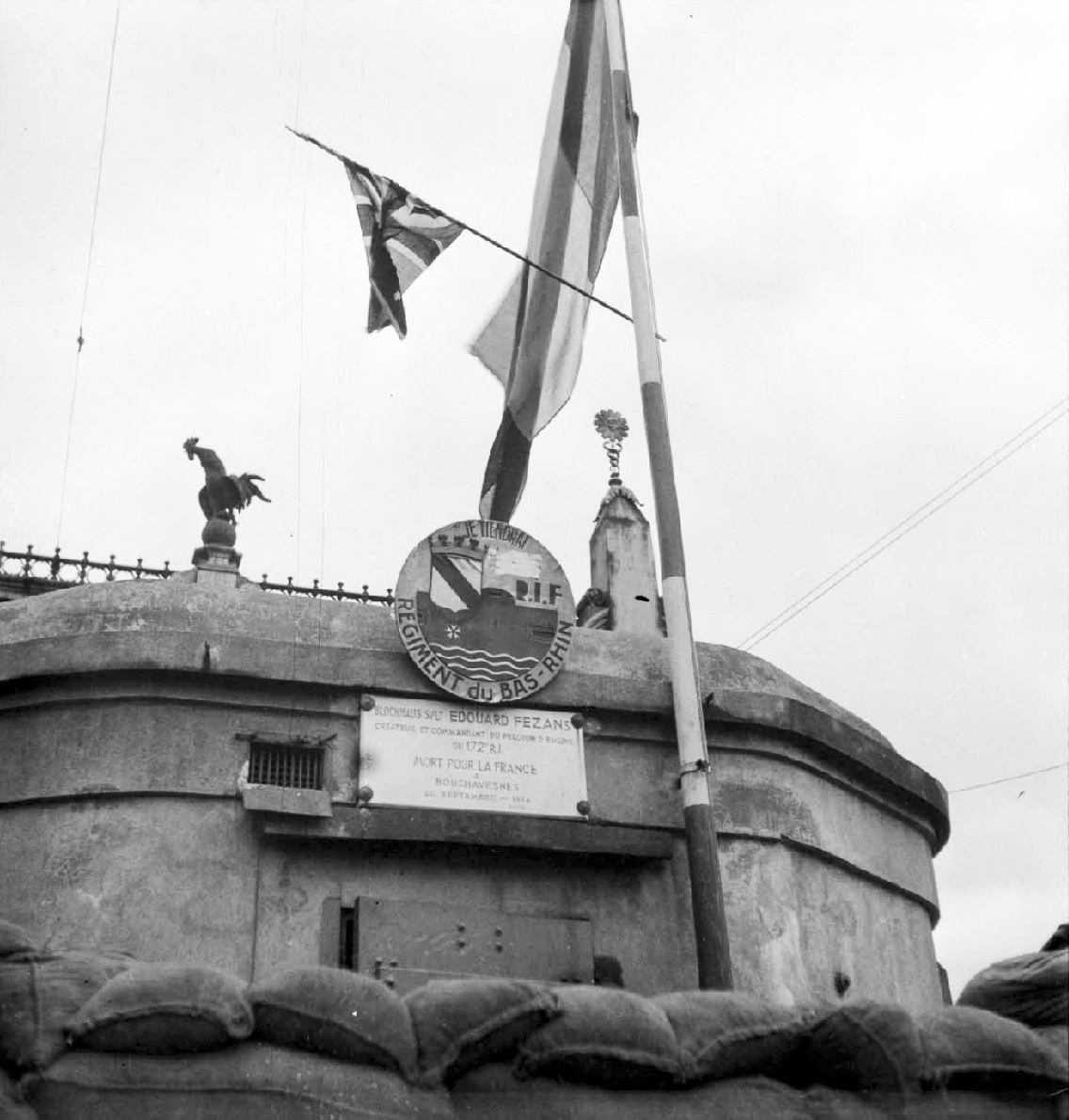 Ligne Maginot - PONT DU RHIN CENTRE - (Blockhaus pour canon) -  - 172° RIF