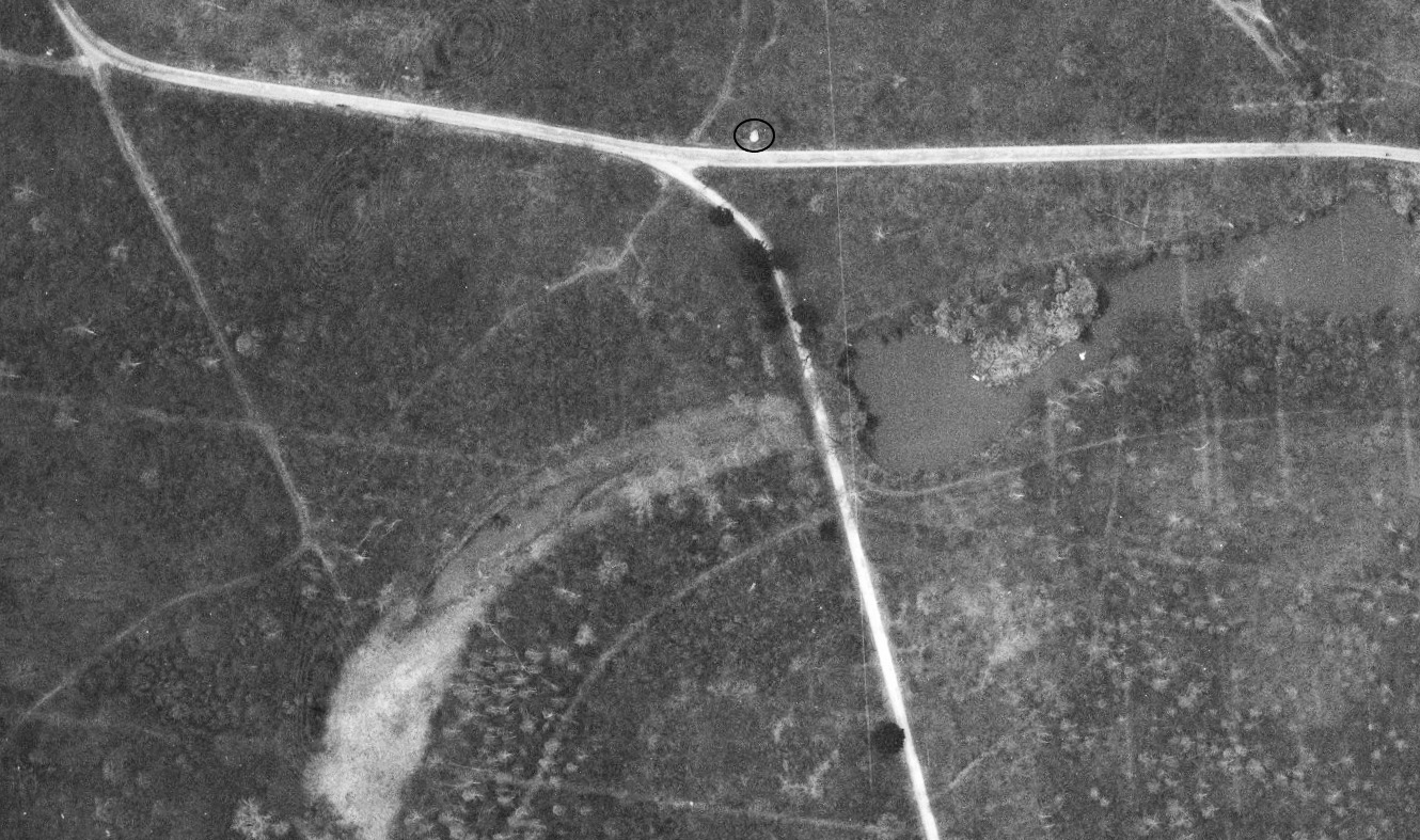 Ligne Maginot - PORT DU RHIN SUD 17 - (Blockhaus pour arme infanterie) - Le blockhaus port du Rhin Sud 17 en 1964 - IGN - Géoportail 1964