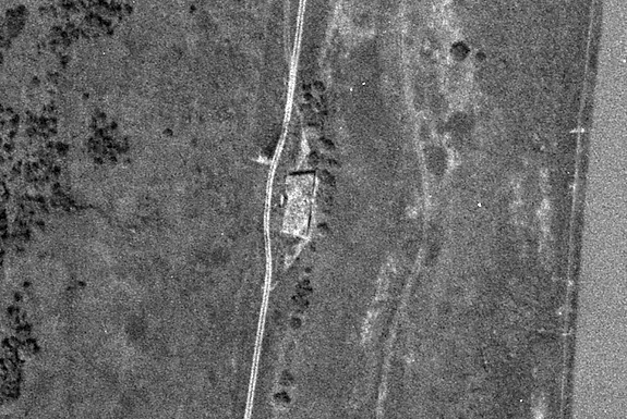 Ligne Maginot - RUCHAU - (Casemate d'infanterie - Double) -  - IGN - Géoportail 1951