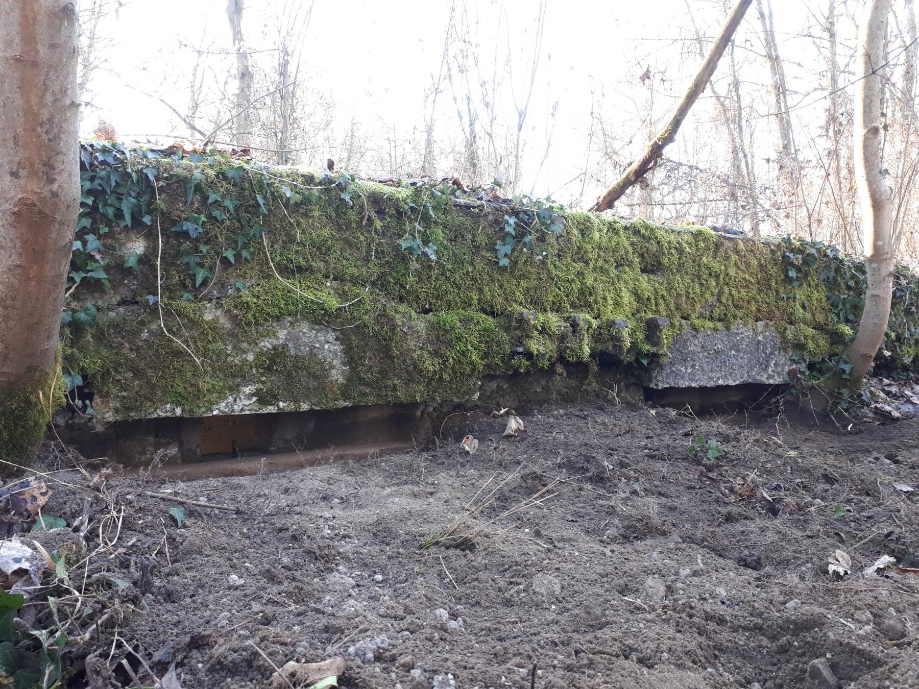 Ligne Maginot - WALDHOF OUEST - (Blockhaus pour arme infanterie) - Créneaux - G.Fuchs