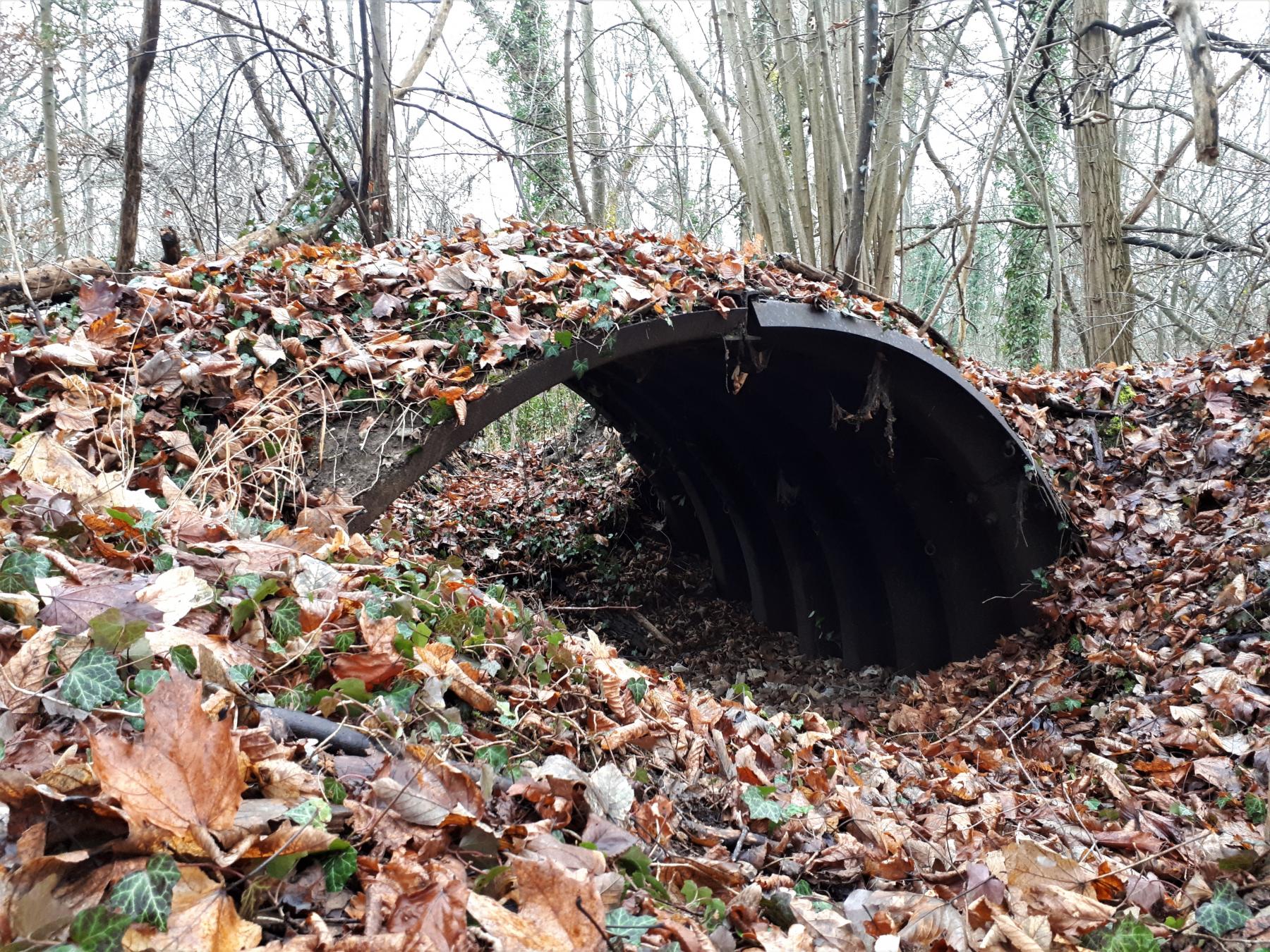 Ligne Maginot - UHRICH - HOCHE (1° BON 237° RI) - (PC de Sous-Quartier) - Le premier abri en tôle métro - Gregory Fuchs