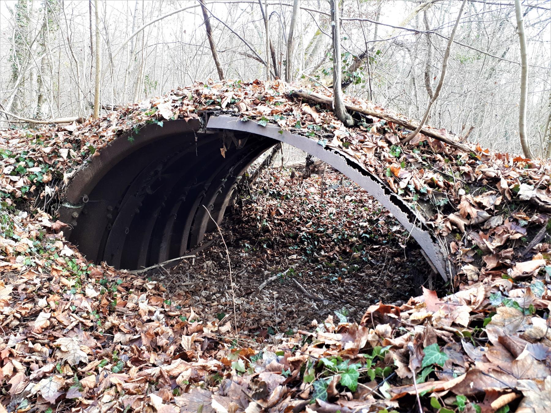 Ligne Maginot - UHRICH - HOCHE (1° BON 237° RI) - (PC de Sous-Quartier) - Le premier abri en tôle métro - Gregory Fuchs