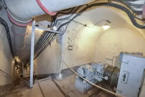 Ligne Maginot - SAINT ROCH (SHR) - (Ouvrage d'artillerie) - Haut du plan incliné 