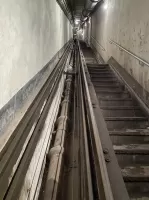 Ligne Maginot - SAINT ROCH (SHR) - (Ouvrage d'artillerie) - Le plan incliné desservant le bloc 4
Vu d'ensemble 