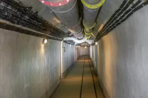 Ligne Maginot - AGAISEN (AN) - E03 - (Ouvrage d'artillerie) - Galerie au niveau de la caserne
