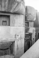 Ligne Maginot - SAINTE AGNES (SAG) - EO9 - (Ouvrage d'artillerie) - Bloc 3
Les embrasures des mortiers  de 81 mm mle 32 en partie basse et celles des mortiers de 75 mle 31 en partie haute