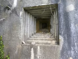 Ligne Maginot - SAINTE AGNES (SAG) - EO9 - (Ouvrage d'artillerie) - Bloc 3
Créneau JM