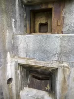 Ligne Maginot - SAINTE AGNES (SAG) - EO9 - (Ouvrage d'artillerie) - Bloc 3
Créneau 75 et 81 de gauche