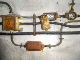 Ligne Maginot - PIC DE GARUCHE - (Observatoire d'artillerie) - Couloir central