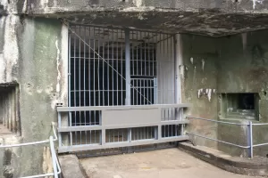 Ligne Maginot - GALGENBERG - A15 - (Ouvrage d'artillerie) - Entrée munitions
Barrière