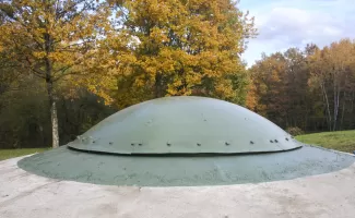Ligne Maginot - BOIS KARRE - A12 - (Ouvrage d'infanterie) - Tourelle de mitrailleuses