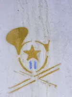 Ligne Maginot - CAMP DE RESTEFOND - (Casernement) - Peinture murale
Insigne de l'une des SES du 11° BCA