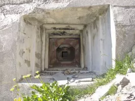 Ligne Maginot - LA ROUE - (Ouvrage d'infanterie) - Le bloc 2
Créneau type A pour FM 24/29