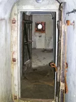 Ligne Maginot - LA ROUE - (Ouvrage d'infanterie) - Le bloc 3
Accès à la chambre de tir