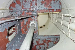 Ligne Maginot - LAVOIR - (Ouvrage d'artillerie) - Entrée munitions
Cloche GFM