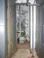 Ligne Maginot - LAVOIR - (Ouvrage d'artillerie) - Entrée munitions
accès à la cloche GFM