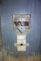 Ligne Maginot - LAVOIR - (Ouvrage d'artillerie) - Entrée des hommes
Créneau FM frontal