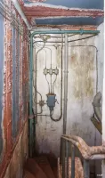 Ligne Maginot - LAVOIR - (Ouvrage d'artillerie) - Bloc 3
L'escalier