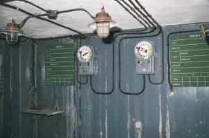 Ligne Maginot - LAVOIR - (Ouvrage d'artillerie) - Bloc 5
Etage inférieur
PC des 81
