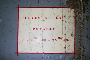 Ligne Maginot - BOIS D'ESCHERANGE - X3 (QUARTIER KANFEN - I/169°RIF) - (Abri) - Cuves à eau potable