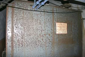Ligne Maginot - BOIS D'ESCHERANGE - X3 (QUARTIER KANFEN - I/169°RIF) - (Abri) - Cuves pour l'eau de réfrigération des moteurs