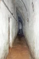 Ligne Maginot - LAVOIR - (Ouvrage d'artillerie) - Casernement
Couloir latéral parallèle à la galerie principale