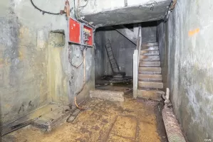 Ligne Maginot - PAS DU ROC - (Ouvrage d'artillerie) - Bloc 1
Montée aux étages