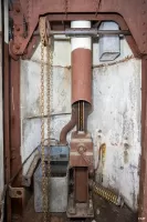 Ligne Maginot - PAS DU ROC - (Ouvrage d'artillerie) - Bloc 1
Le pied de l'une des deux cloches JM