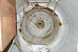 Ligne Maginot - PAS DU ROC - (Ouvrage d'artillerie) - Bloc 2
L'intérieur de la cloche VDP