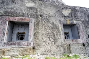 Ligne Maginot - PAS DU ROC - (Ouvrage d'artillerie) - Bloc 3
Devant les créneaux et derrière vous.....