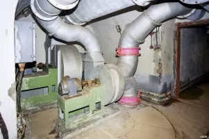 Ligne Maginot - PAS DU ROC - (Ouvrage d'artillerie) - Bloc 3
Ventilation du bloc