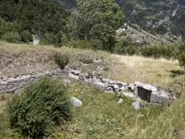 Ligne Maginot - REPLATON REDOUTE - (Blockhaus pour arme infanterie) - Emplacement de pièce du centre