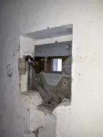 Ligne Maginot - SAINT ANTOINE - (Ouvrage d'artillerie) - Bloc EHM
Créneau FM de défense rapprochée