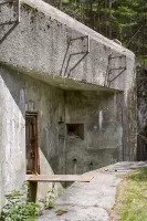 Ligne Maginot - SAINT ANTOINE - (Ouvrage d'artillerie) - Bloc EHM
L'entrée hommes