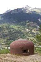 Ligne Maginot - SAINT ANTOINE - (Ouvrage d'artillerie) - Bloc 1
Cloche GFM
Au fond le Râteau d'Aussois (3128 m)