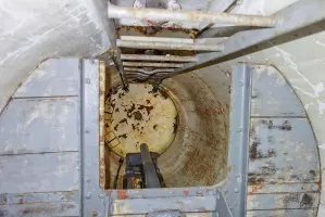 Ligne Maginot - SAINT ANTOINE - (Ouvrage d'artillerie) - Bloc 1
Etage supérieur
Cloche GFM