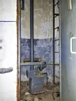 Ligne Maginot - SAINT ANTOINE - (Ouvrage d'artillerie) - Bloc 1
Etage supérieur
Puits de la cloche GFM