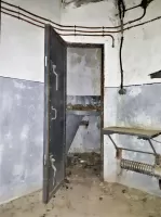 Ligne Maginot - SAINT ANTOINE - (Ouvrage d'artillerie) - Bloc 1
Etage supérieur
Accès à la cloche GFM