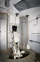 Ligne Maginot - SAINT ANTOINE - (Ouvrage d'artillerie) - Bloc 1
Etage intermédiaire
Chambre de tir Est pour mortier de 81