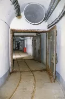 Ligne Maginot - SAINT ANTOINE - (Ouvrage d'artillerie) - Bloc 1
Locaux souterrains
Sas étanche du bloc